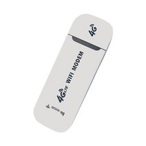 4G LTE 무선 USB 동글 모바일 광대역 모뎀 스틱 Sim 카드 무선 라우터 USB 150Mbps 모뎀 스틱 홈 4G 카드 라우터, White
