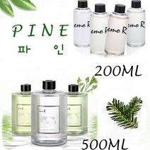 프리미엄 디퓨저 파인 소나무향 방향제 실내 거실 사무실 학원 가게 인증 200ml 500ml, 2개