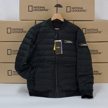 [국내정품 당일발송] 내셔널지오그래픽 파나로카 남성 라이트 구스 다운 점퍼 CARBON BLACK
