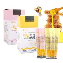 [예찬] [강원양봉] 프리미엄 아카시아/피나무 스틱꿀 각1박스(박스당15gx10개입)