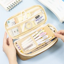 투지퍼필통 큰 대학생 고등학생 중학생 초등학생 필통 남아 여아, 퍼플