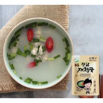 100% 국내산 섭진강 생재첩 하동정담재첩국 500g x 5팩 즉석국 간편한국거리