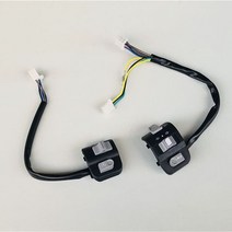 스위치어셈블리좌우측 오토바이 스쿠터 핸들 신호 호른 스위치 Yamaha 100CC 125CC JOG100 조그 ZY100T ZY1, 05 Left 10 and right 5