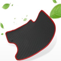 고무매트 그랜져HG 풀세트 차종별 맞춤형, 포터2(오토/수동)(운전+조수석), 레드테두리