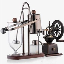 자동 핸드드립 세트 알코올 550ml 커피포트 융드립, 다크 그레이