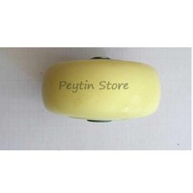 2pc 3 "75mm 두 배-방위 백색 나일론 단 하나 바퀴 산업, 한개옵션0