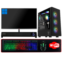 PC온스튜디오 게이밍 컴퓨터 풀세트 모니터포함 조립PC 롤 피파 오버워치2 발로란트 서든 로스트아크 배그 아이온 게임용 데스크탑, 03. RAM 16GB 변경, 풀세트 - FG01