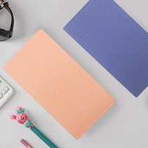 원빈다이어리 48절 코코 지갑끼움식수첩 만년식 노트식 수첩 휴대용 메모 양장 미니 포켓수첩, 1.48절 코코 지갑끼움식 수첩, 핑크