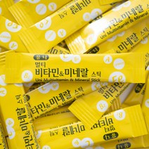 유니 멀티비타민 & 미네랄 스틱 - 총 240포 하루 2번 한번에 1포씩, 480g, 1개