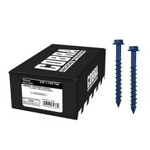 코브라 콘크리트칼블럭 칼브럭 칼부럭 벽체 피스 (육각/접시머리), 선택03. 육각헤드 코브라탭, 선택06. 672C 100개입