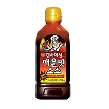 진미 캡사이신 매운맛 소스, 550g, 7개