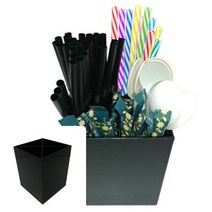 위월천 스트로우 디스펜서 1EA 카페빨대꽂이 카페용품 스트로우케이스