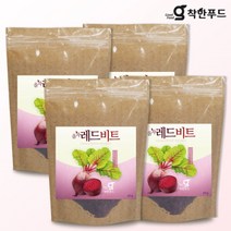 착한푸드 레드비트차 60g x 4개, 1set