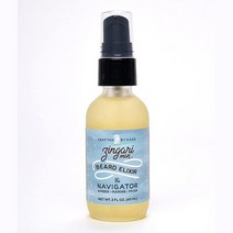 Zingari Man The Navigator Beard Elixir - 남성용 아르간 수염 오일 - 천연 호호바 오일