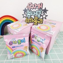 NEW빅 슈가롤리 톡톡 솜사탕 1box(10개) 어린이집 생일 답례품 아기 유아 어린이 간식 팝핑, NEW BIG 슈가롤리 솜사탕 1박스 (10개입)