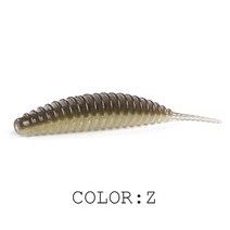 슈퍼 콘티넨탈 벌레 미끼 부드러운 미끼 탄타 낚시 미끼 잉어 낚시 배스 미끼 Isca 인공 PVA 49mm 65mm, 49mm20pcs, Z