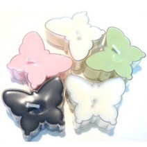 pc 나비 티라이트 컵_캔들용기, 10개