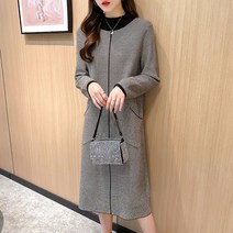 9월 10월 예식장 결혼식 원피스 하객 룩 돌잔치 복장 봄 가을 니트 여자 여성 엄마
