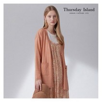 써스데이아일랜드 여성 파인 인타샤 가디건 T214MCD232W 395959