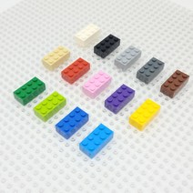 요고요 레고 호환 부품 커스텀 벌크 브릭 블럭 타일 플레이트 100G 소포장 패키지, [브릭 2 x 4] 베이지 100G