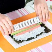 김밥마는기계 김밥싸는 자동 말이 기계 2023 Diy 일본 스시 메이커 식품 등급 플라스틱 매트 재사용 가능한 쌀 롤러 도구 도시락 액세서리 주방 가제트