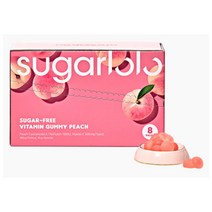 올가 간식 슈가로로 무설탕 비타민 구미 복숭아 360g(45g (360g) 탕비실 회사 어린이 성인 캠핑 차박 홈파티 영화 선물, 14개