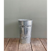 빈티지 라운드 양철통 16x24cm