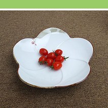 여주 엘림 도자기 앵두 무궁화접시2호 도자기그릇 _ 301998EA, 본상품선택, 본상품선택