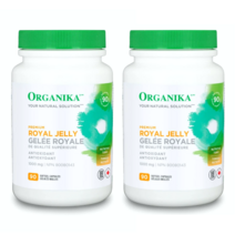 올가니카 캐나다 프리미엄 로얄제리 1000mg 90정 오가니카 고함량 생로얄젤리 직구, 2개