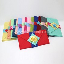 전통디자인 예단 결혼선물 혼례준비 부모님선물 두리한지공방, 06.모시예단보자기(KA291)-색상랜덤