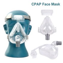 스마트 코골이 방지 양압기FM1 페이스 마스크 CPAP 자동 BiPAP 무료 헤드 기어 포함 흰색 S M L 수면 무, 05 FM2_02 M
