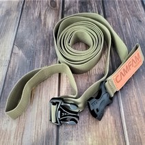 캠팸 롱 압축벨트 3미터 4개1세트 이중잠금 버클웨빙 루프백 고정끈 웨빙스트랩 롱사이즈, 이중버클 W25/L300_브라운_4개1세트