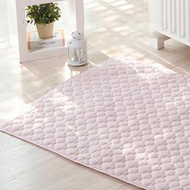 베일리 순면 유아 누비 방수패드, 핑크