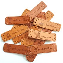 행복한다이세상 홈패션 미싱 재봉틀 수예 자수 퀼트 부자재 모음1., M-22. 핸드메이드라벨(2개)