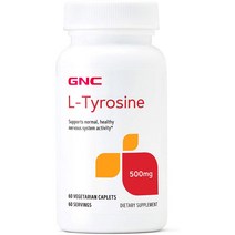 GNC L 타이로신 티로신 500mg 60베지캡슐
