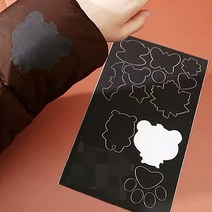 1+1 패팅 옷 수선패치 겨울옷 점퍼 보수 테이프 (디자인+무지), 그레이[디자인+무지]