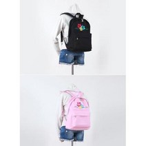 엄마 외출 꽃자수 여성 여행보조백팩 20대후반 학생