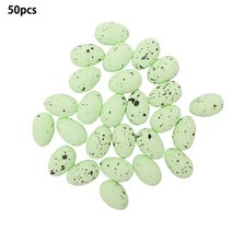 라탄소품 라탄등 라탄스툴 20/50pcs 2 크기 거품 부활절 달걀 홈 파티 장식에 대 한 멀티 컬러 계란 어린이, 04 Green 50pcs_01 2x3cm