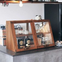 화장품정리대 향수선반 향수장 보관함 향수 진열대, 60 더블 레이어-허니 컬러