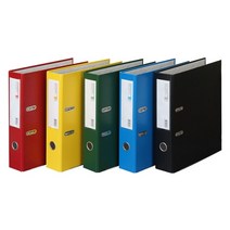 문화 바인더 B840-7 레버아치(합지)A4 2공7cm 550매, 흑색