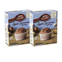 베티크로커 애플 시나몬 팻 프리 머핀 믹스 500g Betty Crocker Apple Cinnamon Fat Free Muffin Mix, 2팩