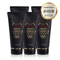 에스테니끄 노폐물 피지 블랙헤드제거 흑설탕 블랙슈가 다크슈가 클렌징 폼 150ml, 5개