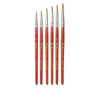 루벤스 330 세필 인조 붓 6pcs, 5세트