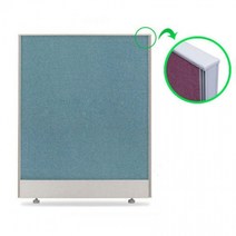 가구샘 PVC 파티션 H1200 원톤 밝은프레임 OG1050, H1200xW1000/PN713