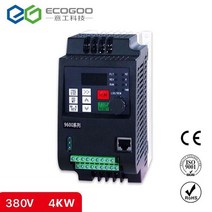 미니 주파수 변환기 0.75kw 1.5kw 2.2kw 4kw 380V 3 상 입력 VFD 인버터, [04] 380V  4KW