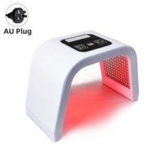 LED 페이셜 포토테라피 7 색 광자 PDT 마스크 트리트먼트 전문 뷰티 머신 스파 바디 스킨 케어 장비, AU PLUG-7 COLORS