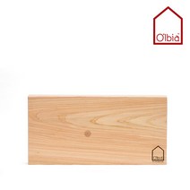 올비아 편백나무도마 옹이 40x20cm (소)/원목도마