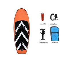 패들 보트 서핑보드 하이드로 포일 서핑 보드 팽창식 스탠드 업 패들, 02 110L-160x70x12CM