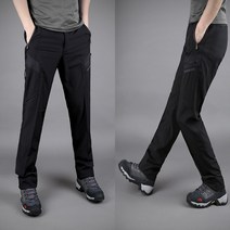 JUNSTYLE 남자 유틸지퍼 여름 등산바지 작업복 바지