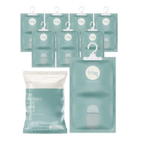 물먹는뽀송 매일매일이 뽀송한 옷장용 제습제, 400g, 8개